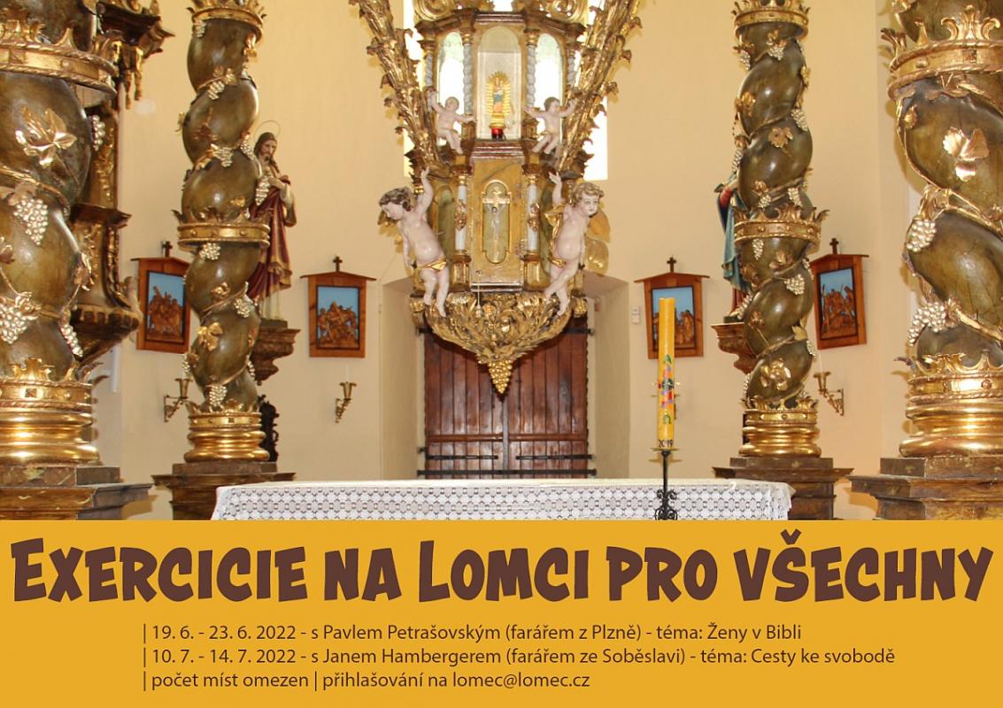 Plakát Exercicie na Lomci pro všechny